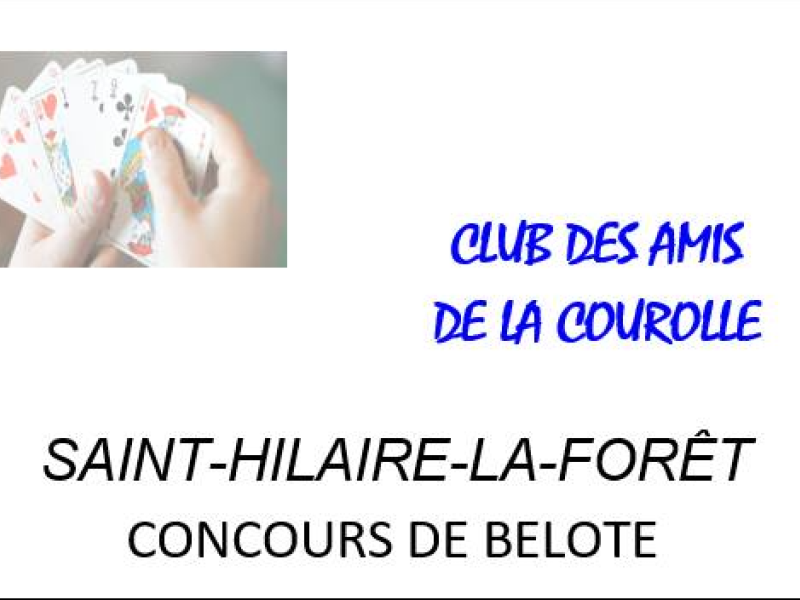 Concours de belote