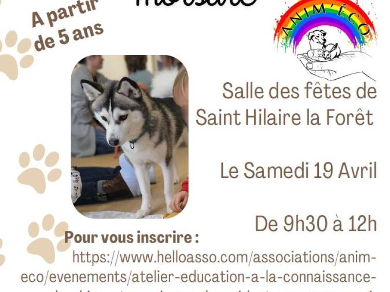 🐶 Atelier d’Éducation à la Connaissance du Chien et de Prévention à la Morsure 🐾