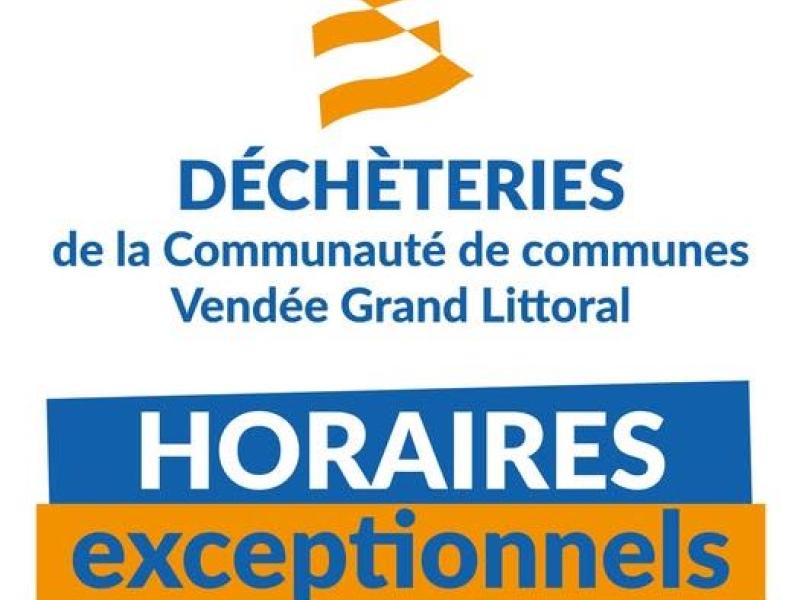 ⚠️ 🟠 Déchèteries ♻️