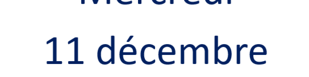 Conseil municipal du 11 décembre 