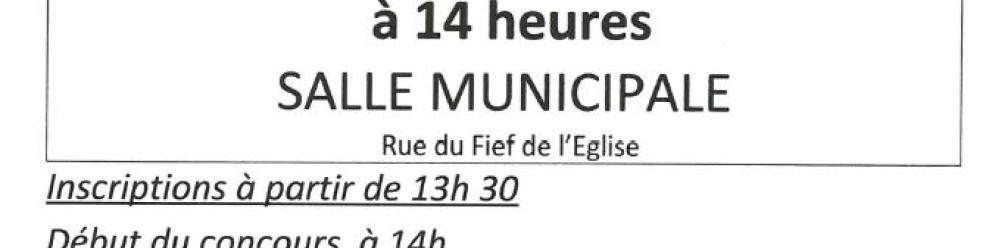 🃏 Concours de Belote 🎉